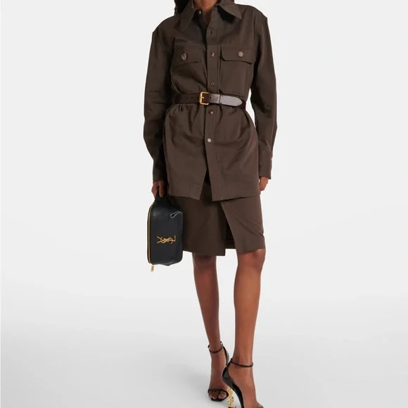 YSL Black Leather Belt Bag - Picture 3 of 9